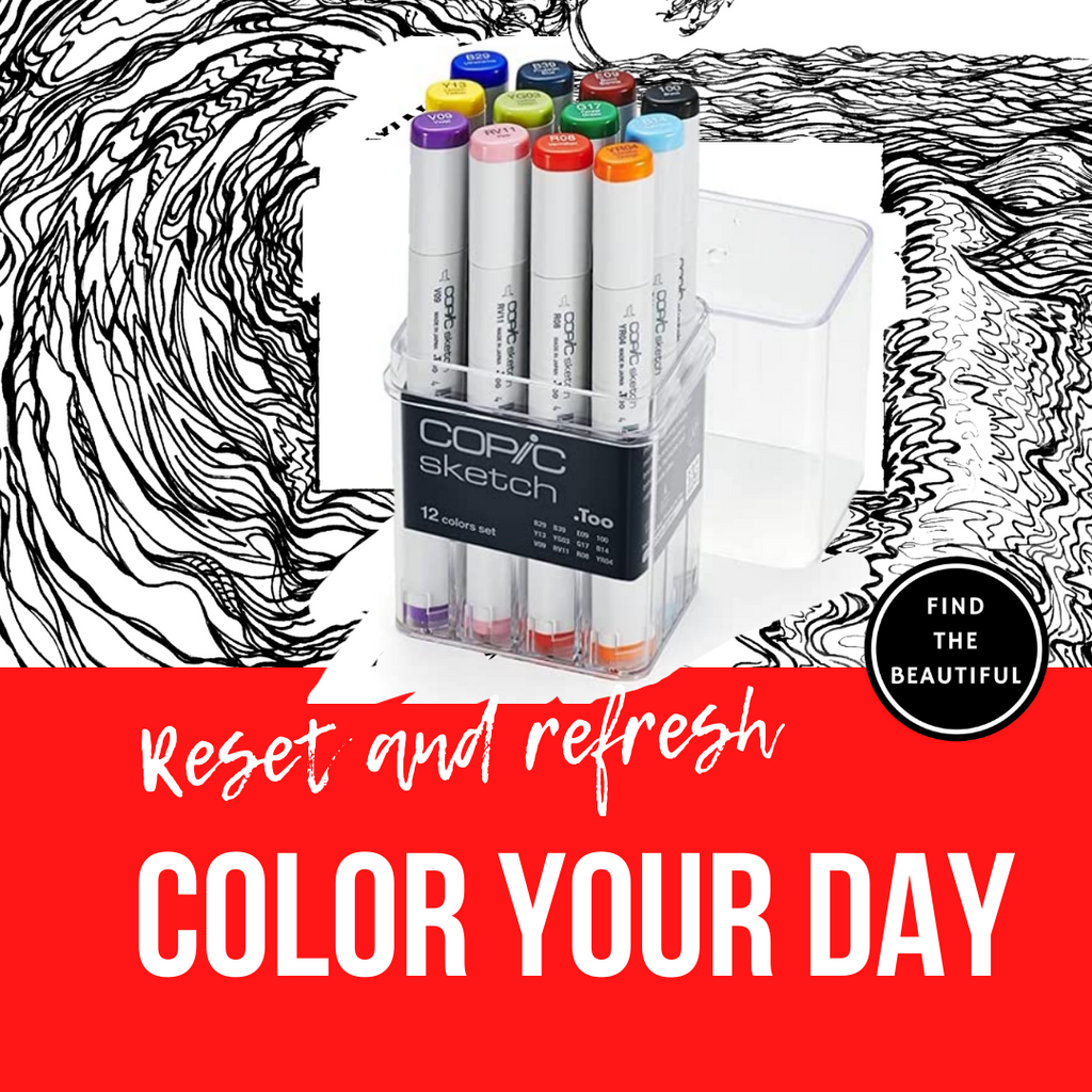 Cathartic Art Copic Marker Coloring Contest is Now Live