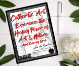 Cathartic Art Coloring Book -PDF or Limited Edition Signed Version- Experience the Healing Power of Art & Nature - Find the Beautiful