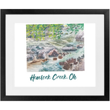 Hemlock Creek Ohio Framed Prints - Find the Beautiful