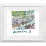 Hemlock Creek Ohio Framed Prints - Find the Beautiful