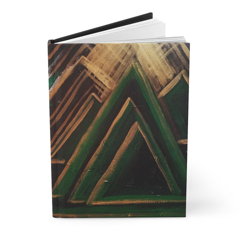 Cathartic Art Earth Element Hardcover Journal - Find the Beautiful