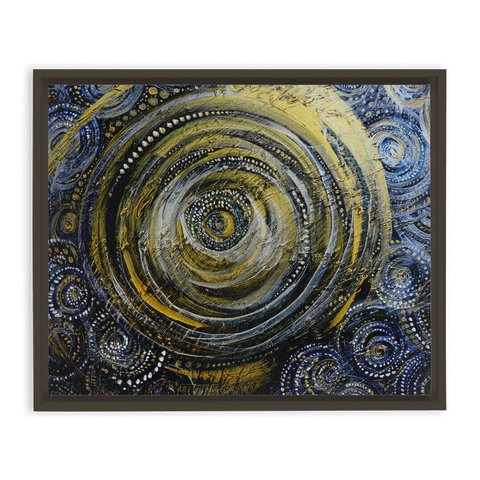 Cosmic Stardust Framed Canvas Wraps - Find the Beautiful