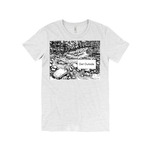 Get Outside River T-Shirts - Find the Beautiful
