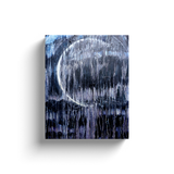 Lunar Waves Canvas Wraps - Find the Beautiful